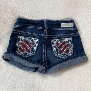 vintage americana lana del rey inspired shorts